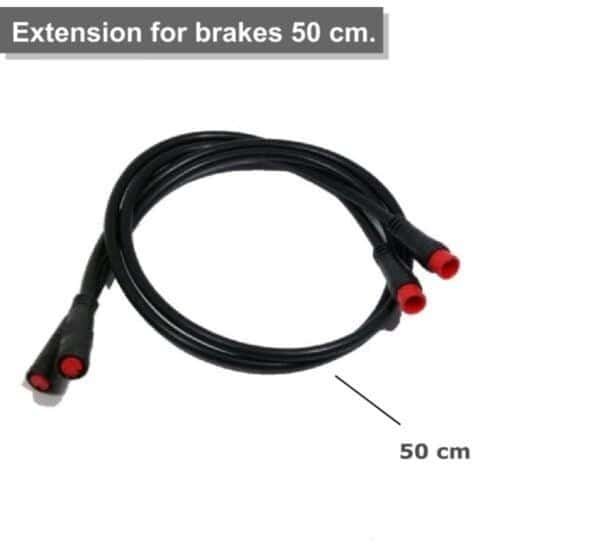 Alargador cable frenos 50 cm (X 2)