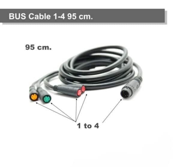 Cable BUS 1-4 95 cm. - Imagen 2