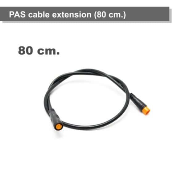Extensión cable PAS 80 cm.