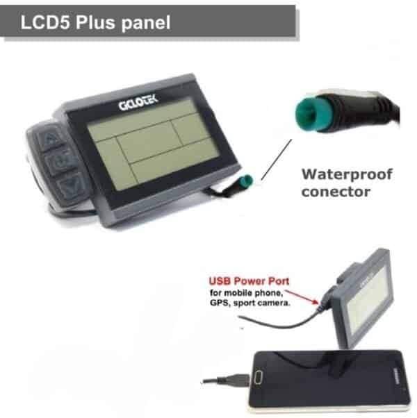 Pantalla LCD5 PLUS (USB)