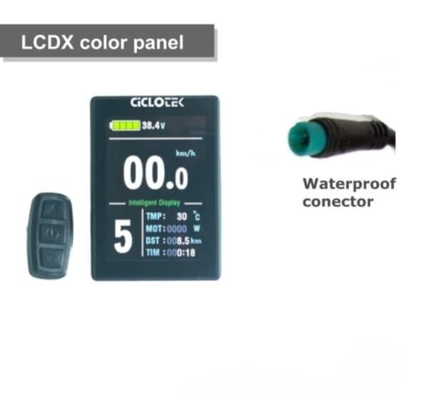 Pantalla LCD5 X Color