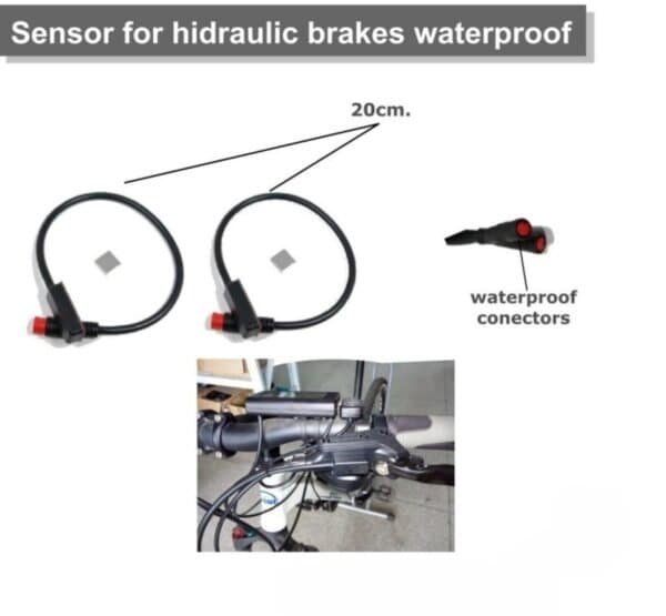 Sensor de freno para hidráulicos o integrados