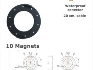 Sensor de pedaleo + disco de 10 imanes waterproof para hollotech