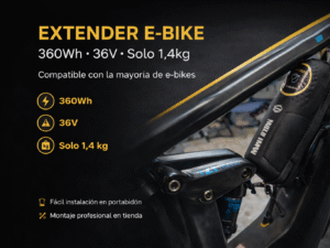 BATERÍA EXTENDER 36V 360W - BIDÓN